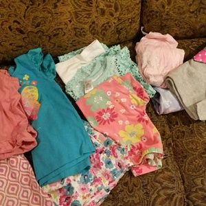 Girls 4T lot 4 outfits
